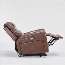 michail dark brown lift chair   