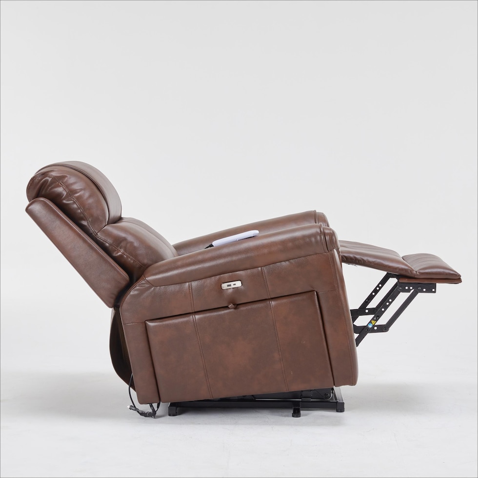 michail dark brown lift chair   