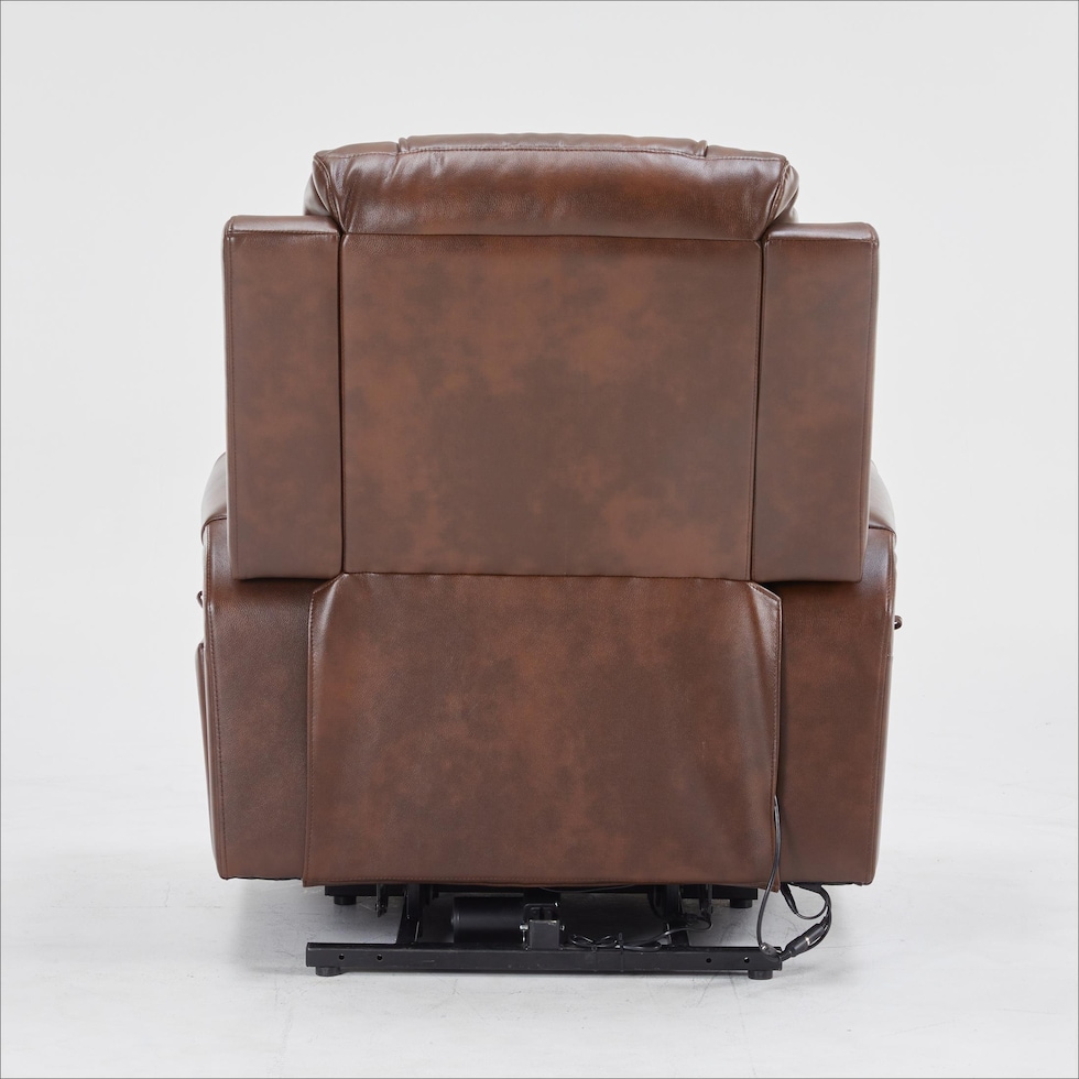 michail dark brown lift chair   