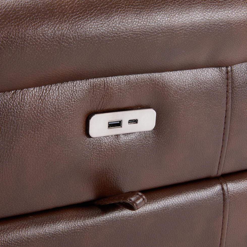michail dark brown lift chair   