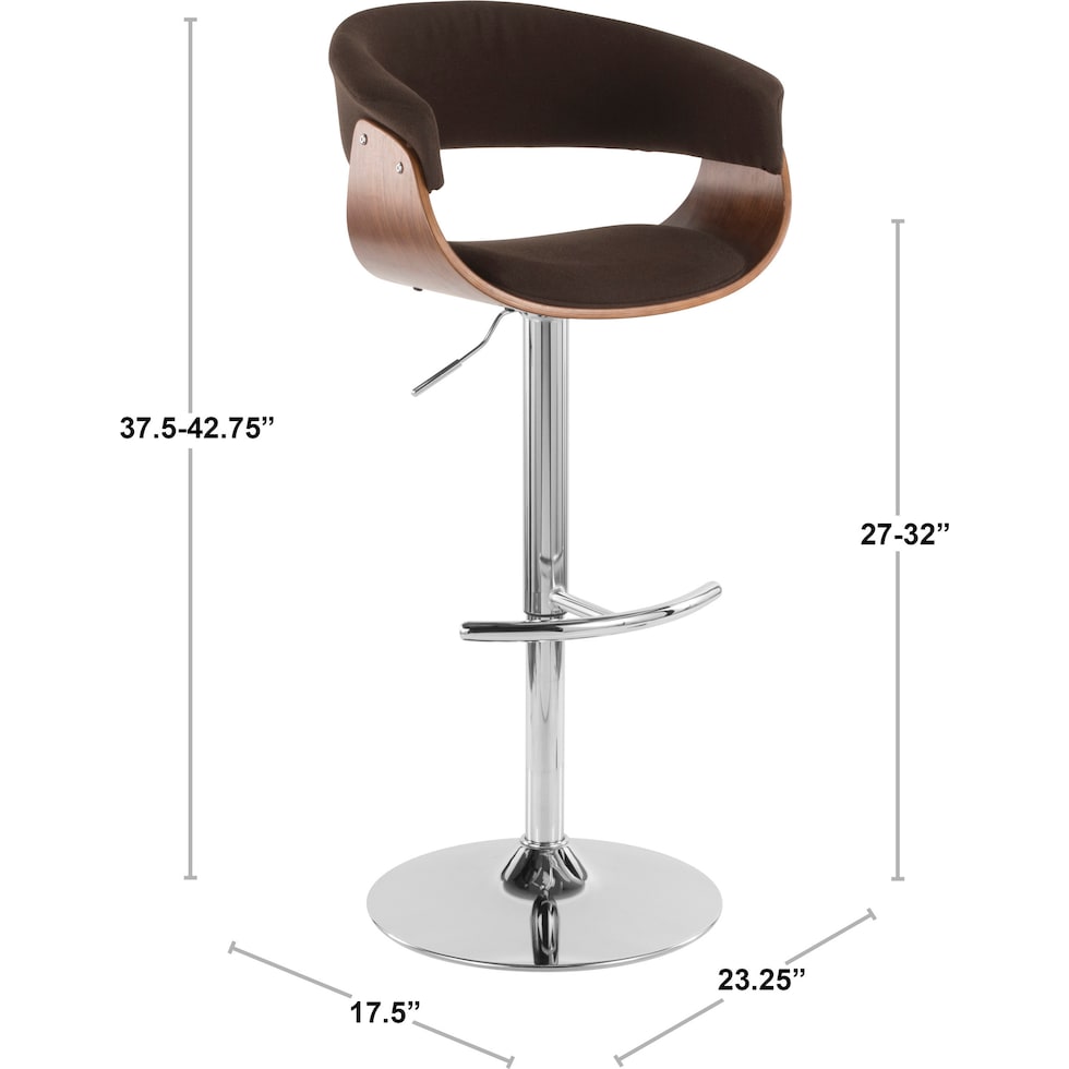 midge white bar stool   