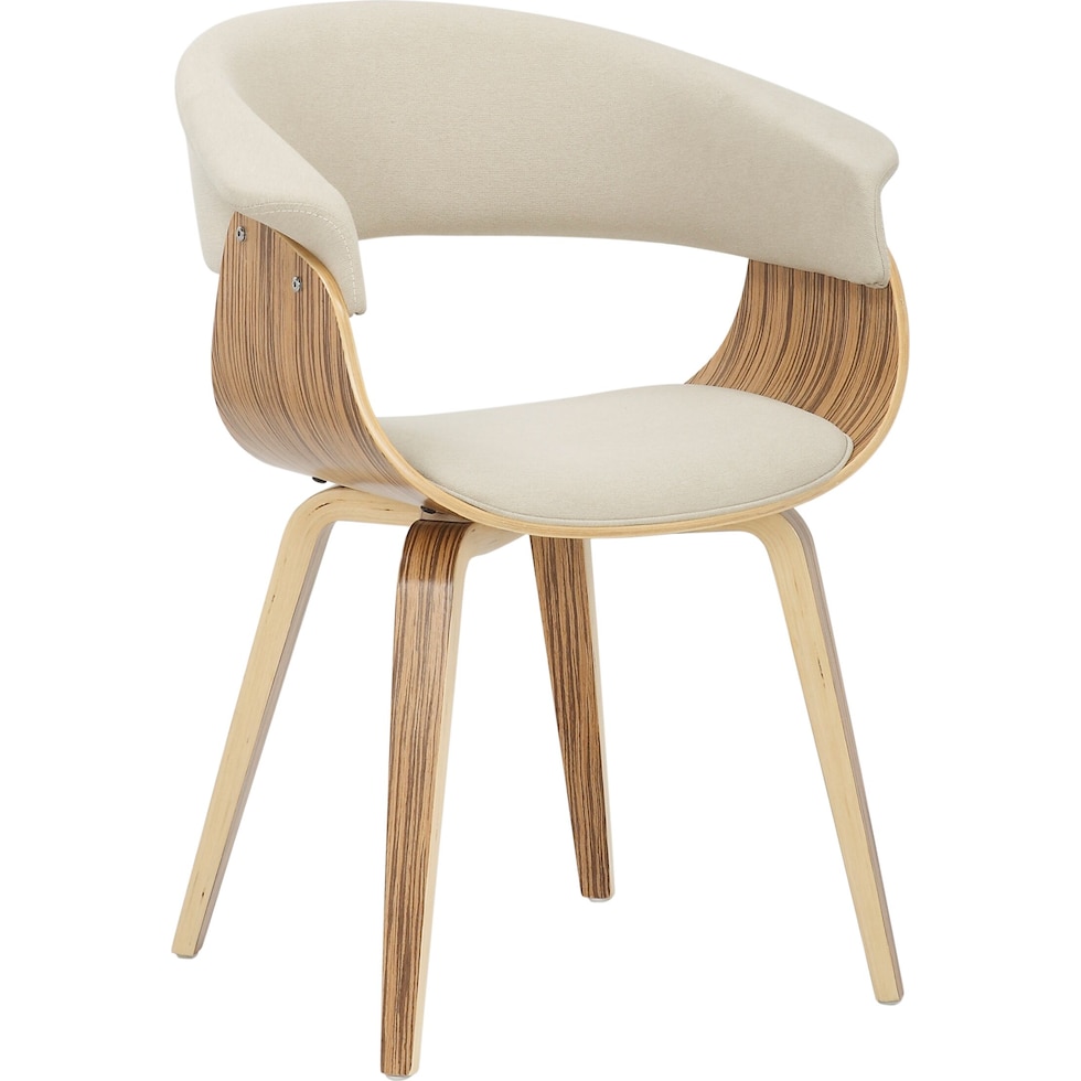 midge zebra dining chair   