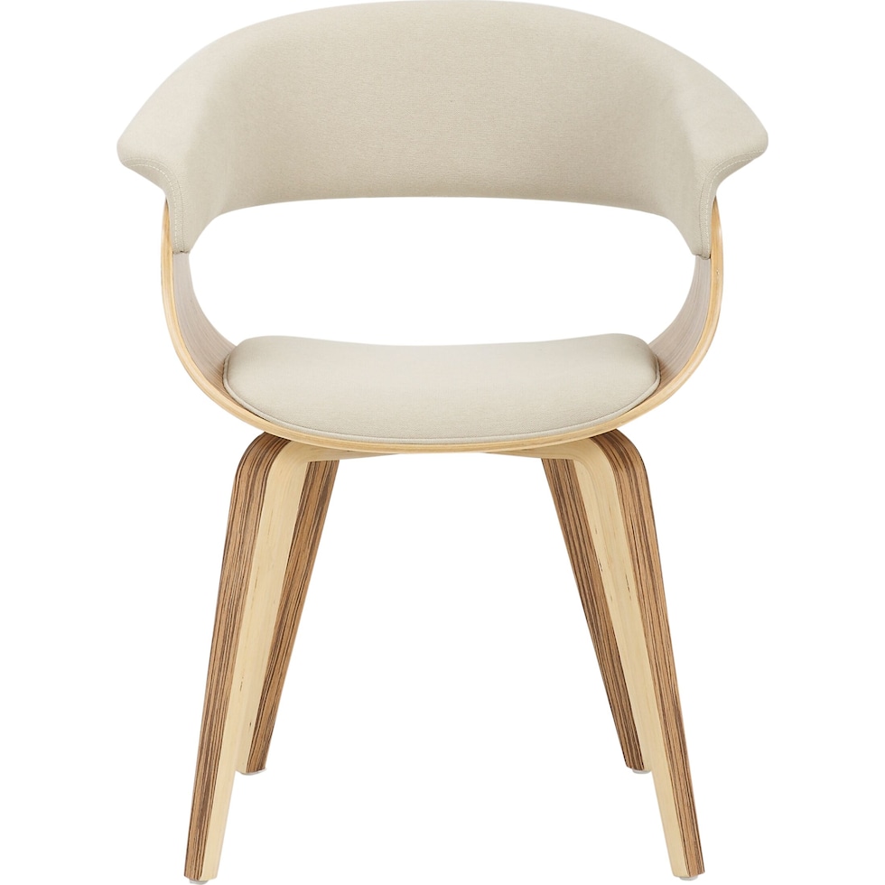 midge zebra dining chair   