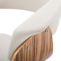 midge zebra dining chair   