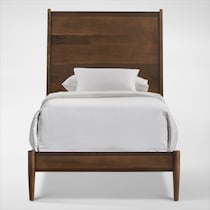 midtown bedroom light brown  pc twin bedroom   