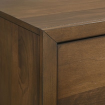 midtown bedroom light brown door chest   