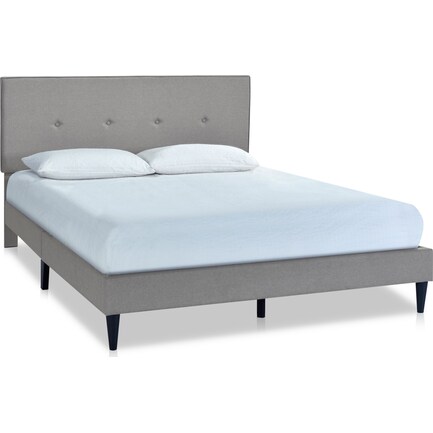 Mikah Queen Upholstered Platform Bed