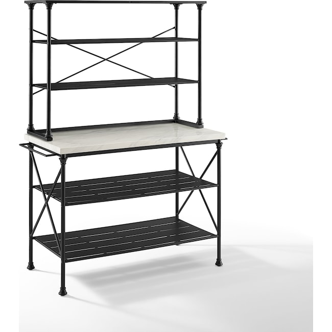 Dining Room Furniture - Mila Kitchen Island with Hutch
