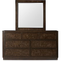 milan bedroom dark brown  pc king bedroom   