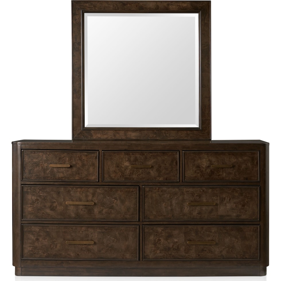 milan bedroom dark brown  pc king bedroom   