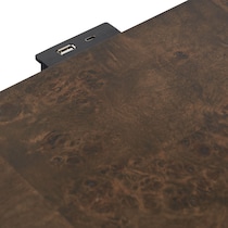 milan bedroom dark brown  pc king bedroom   