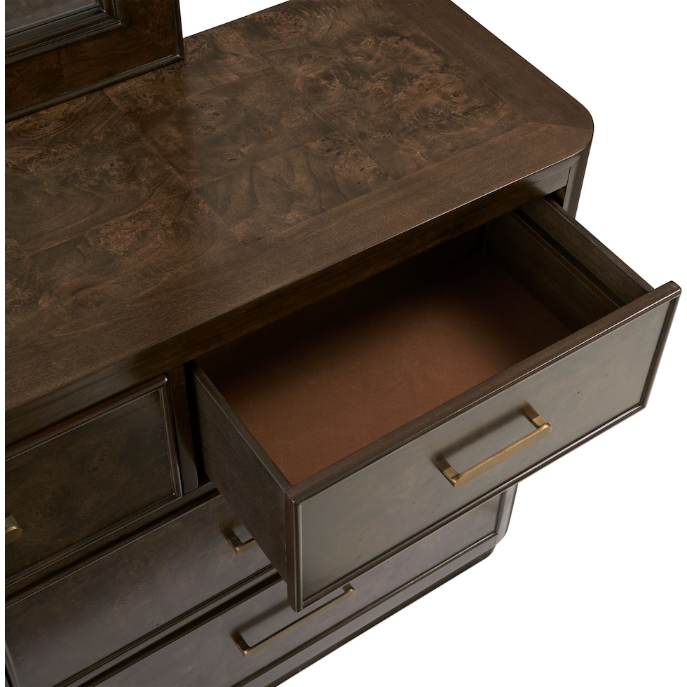 milan bedroom dark brown  pc king bedroom   