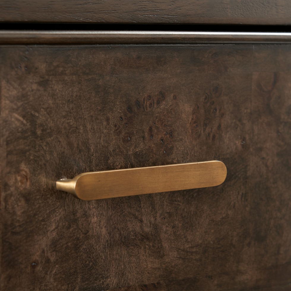 milan bedroom dark brown  pc king bedroom   