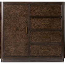 milan bedroom dark brown door chest   