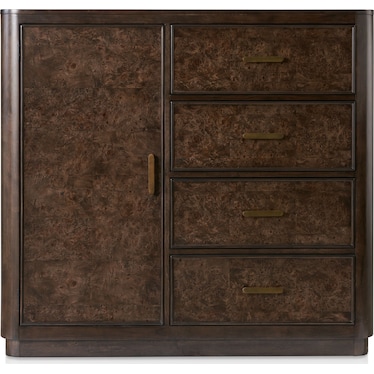 Milan Door Chest - Espresso