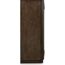 milan bedroom dark brown door chest   
