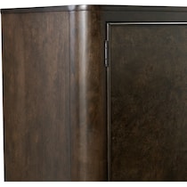 milan bedroom dark brown door chest   