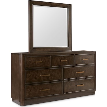 Milan Dresser and Mirror