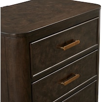 milan bedroom dark brown nightstand   