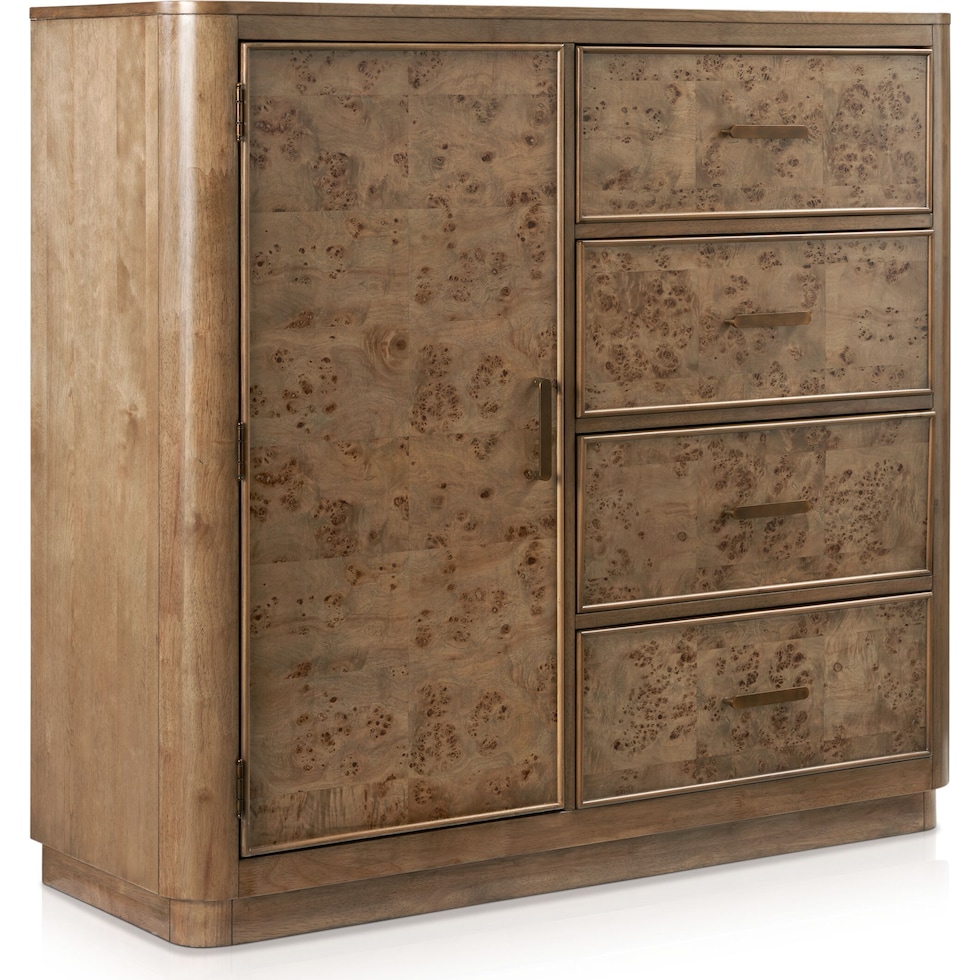 milan bedroom light brown door chest   