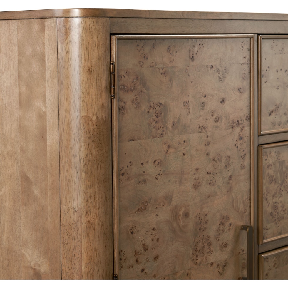 milan bedroom light brown door chest   