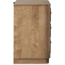 milan bedroom light brown nightstand   