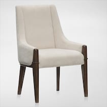 milan dining dark brown host chair web   