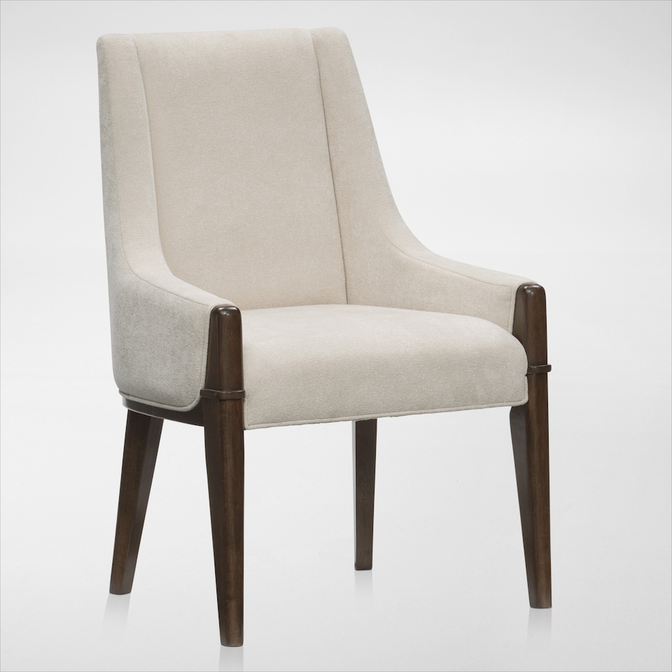 milan dining dark brown host chair web   