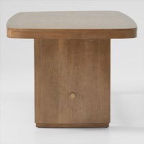 milan dining light brown dining table   