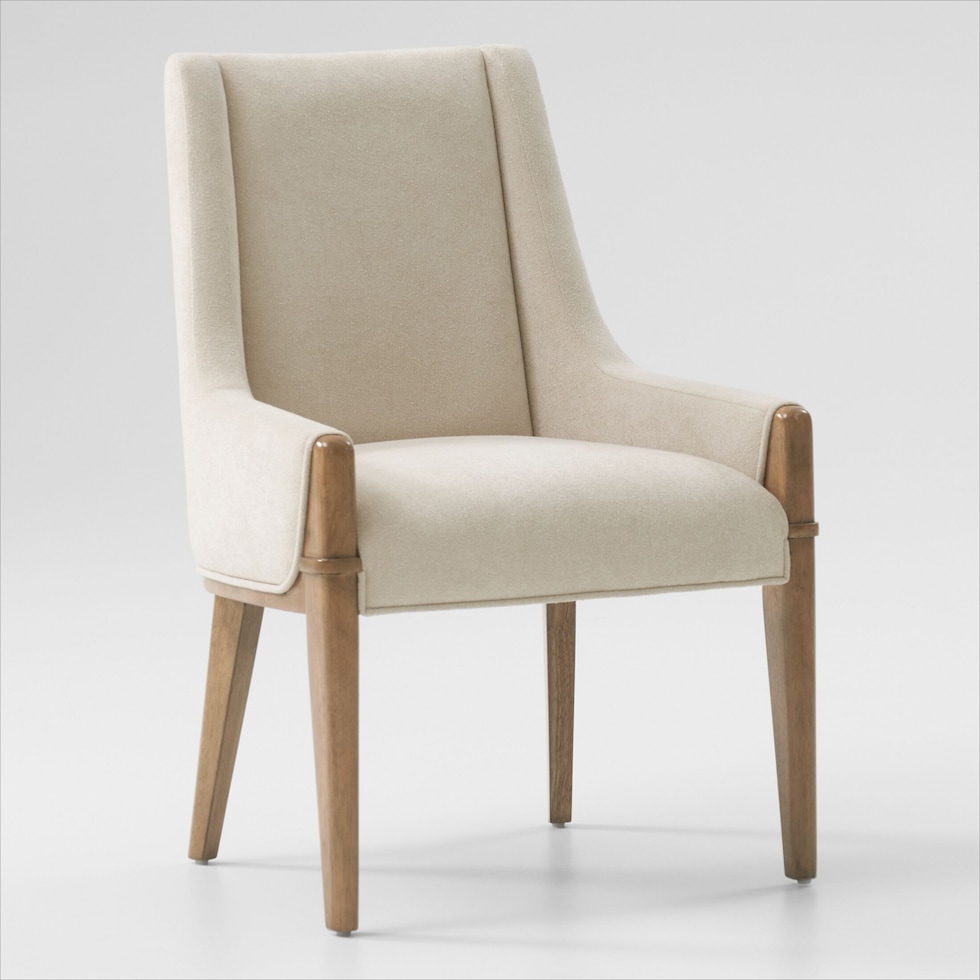 milan dining light brown host chair   