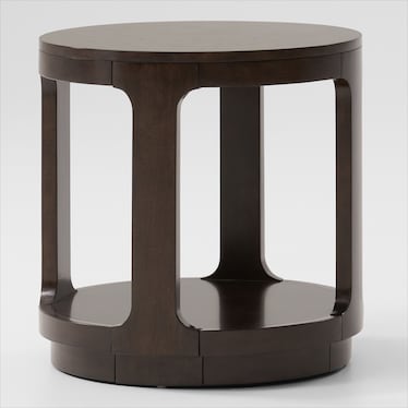 Milan Round End Table