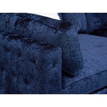 milan blue sofa   