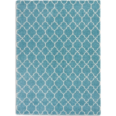Milano Area Rug - Aqua