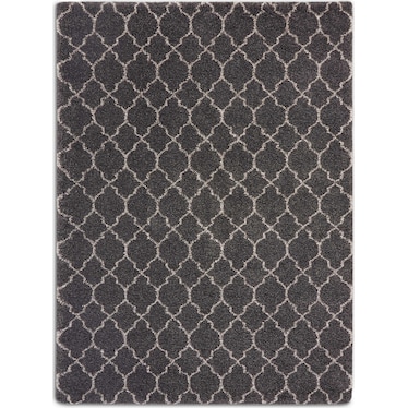 Milano Area Rug - Charcoal