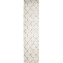 milano white area rug  x    