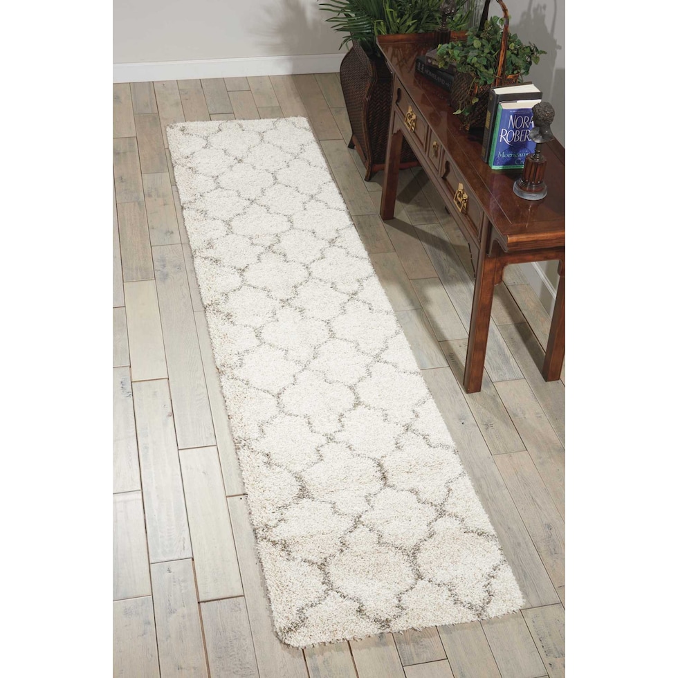 milano white area rug  x    
