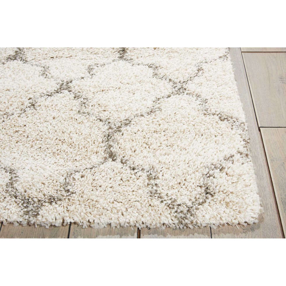 milano white area rug  x    