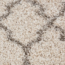 milano white area rug  x    