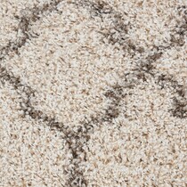 milano white area rug  round   