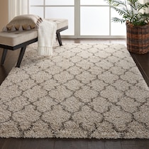 milano white area rug  x    