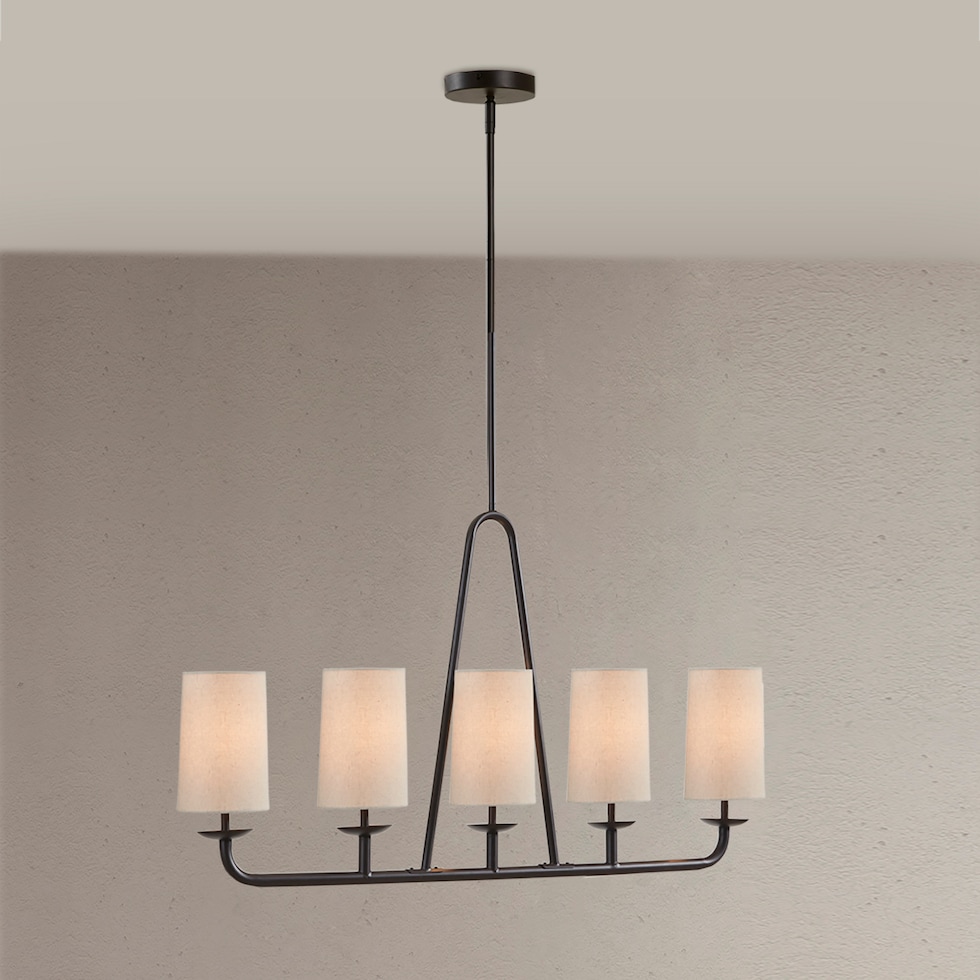 milena bronze chandelier   