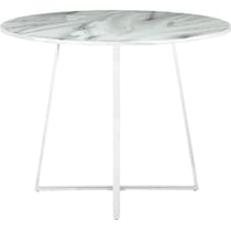 miller gray dining table   