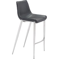 millie black bar stool   