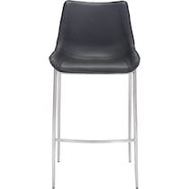 millie black bar stool   