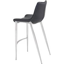 millie black bar stool   