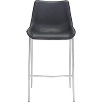 millie black bar stool   
