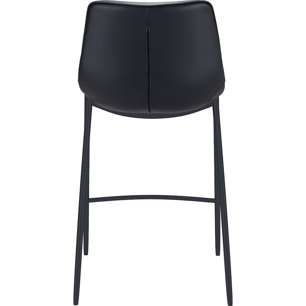 millie black bar stool   