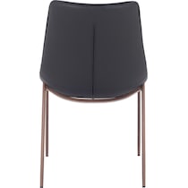 millie black dining chair   