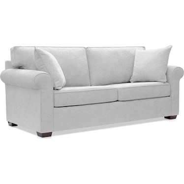 Milly Sofa and Loveseat Set - Light Gray