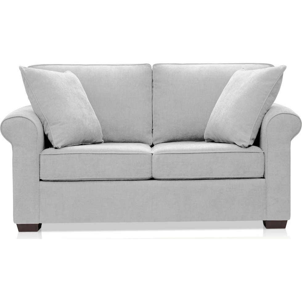 milly gray loveseat   